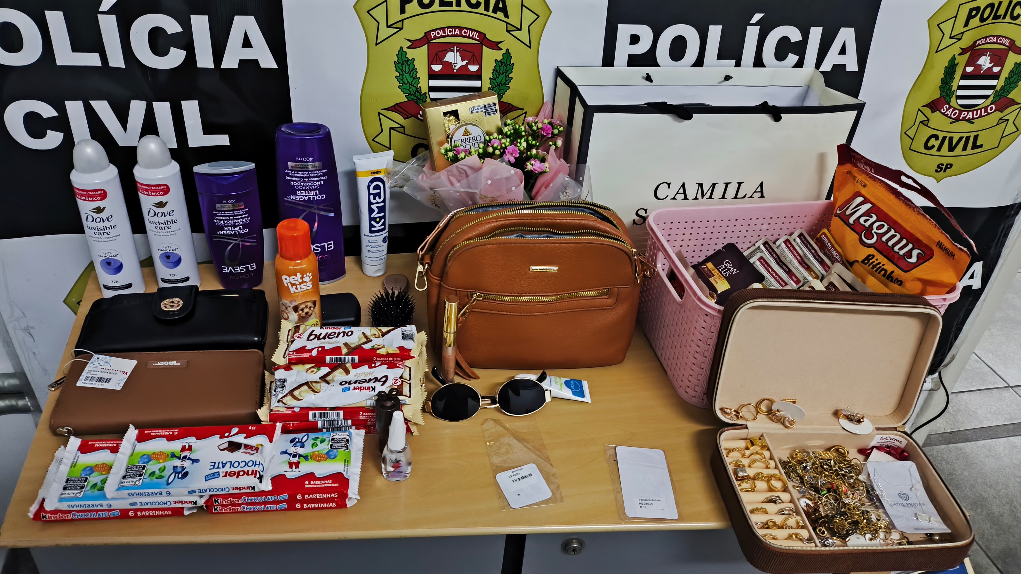 MULHER É PRESA POR FURTO QUALIFICADO APÓS AÇÃO CONJUNTA DA POLÍCIA MILITAR