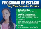Prefeitura de Bom Jesus dos Perdões abre Inscrições para Processo Seletivo de Estágio