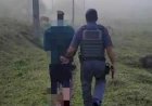 POLÍCIA MILITAR PRENDE INDIVÍDUO PROCURADO PELA JUSTIÇA NA ZONA RURAL DE PIRACAIA