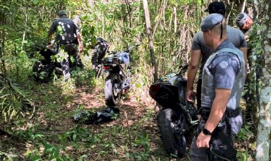 Polícia Militar Localiza e Recupera Três Motos Roubadas na Estrada Municipal da Pedra Grande