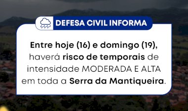 Atenção: Temporais de Alta Intensidade Podem Atingir a Serra da Mantiqueira