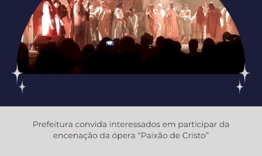 Participe da Encenação 'Paixão de Cristo' em Atibaia: Inscreva-se