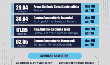 Unidade Móvel de Cidadania em Atibaia: Serviços Gratuitos e Educativos