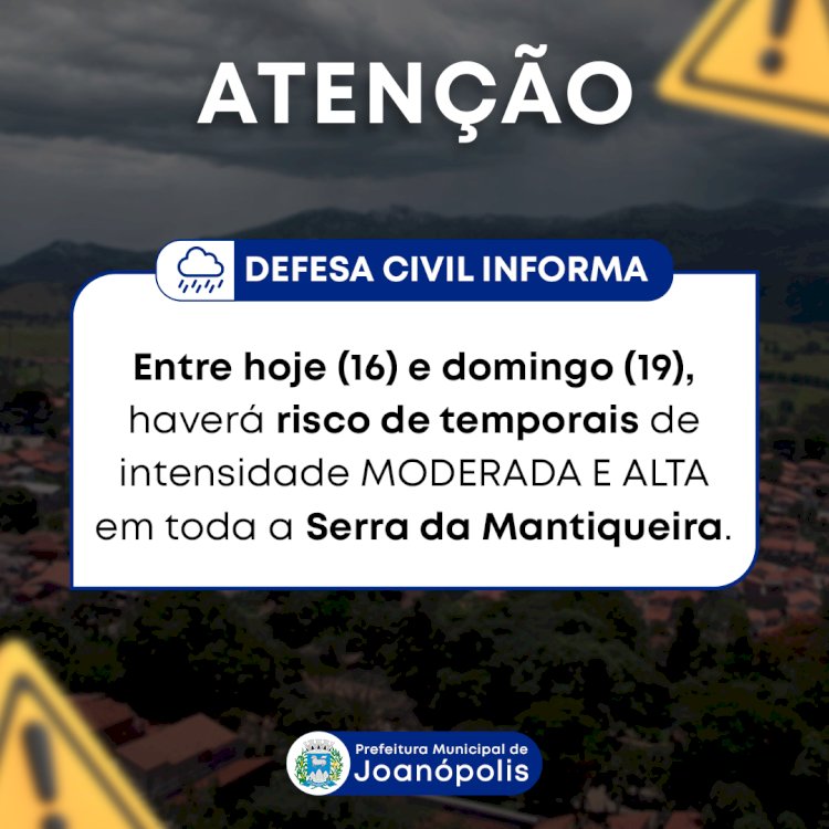 Atenção: Temporais de Alta Intensidade Podem Atingir a Serra da Mantiqueira