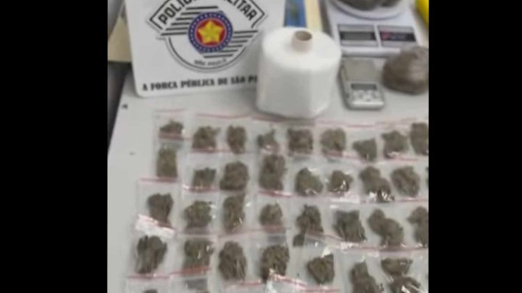 POLÍCIA MILITAR PRENDE INDIVÍDUO POR TRÁFICO DE DROGAS EM ATIBAIA